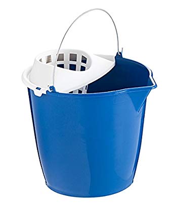 Cubo circular con escurridor